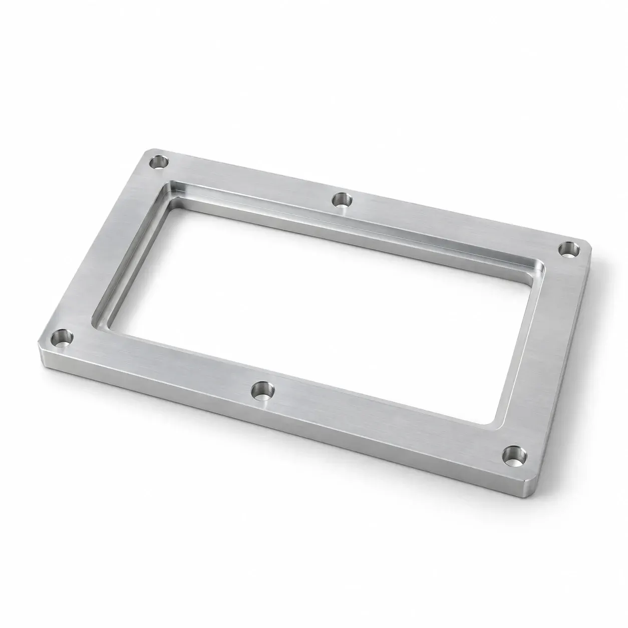 Display carrier frame — Aluminium, matt black anodised option
