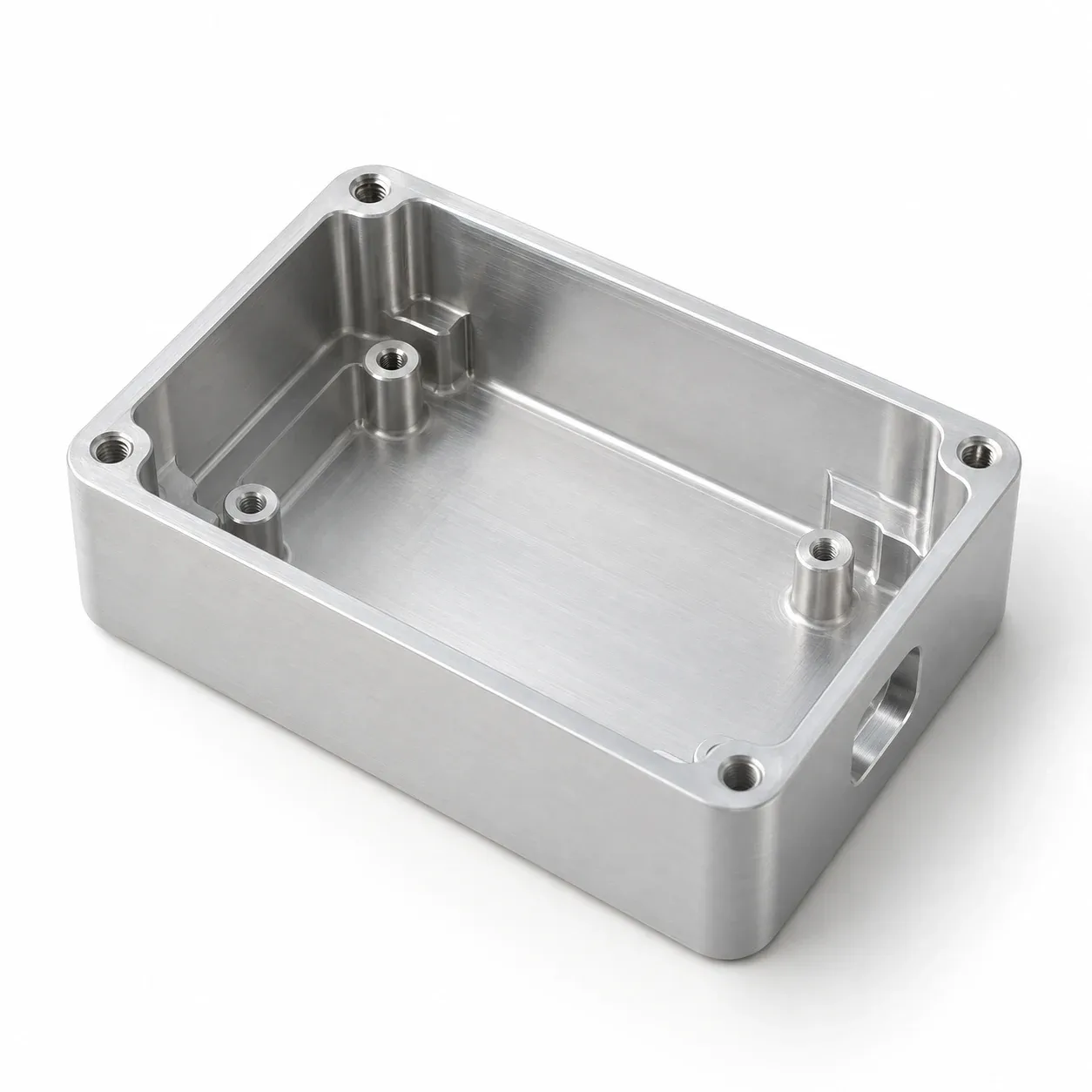 Machined device housing