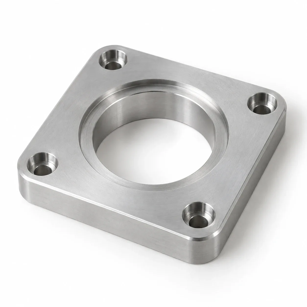 Motor mounting flange