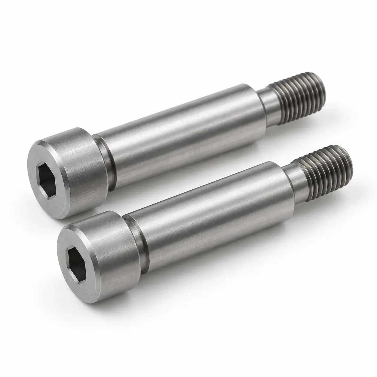 Special shoulder screw — Steel, ground shoulder, socket head