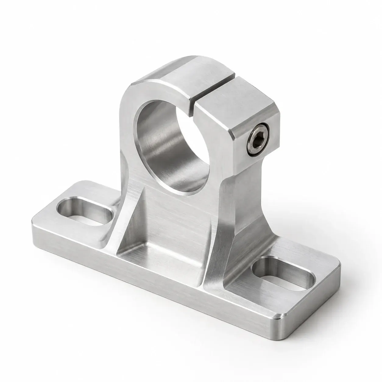 Sensor holder — Aluminium, split clamp holder